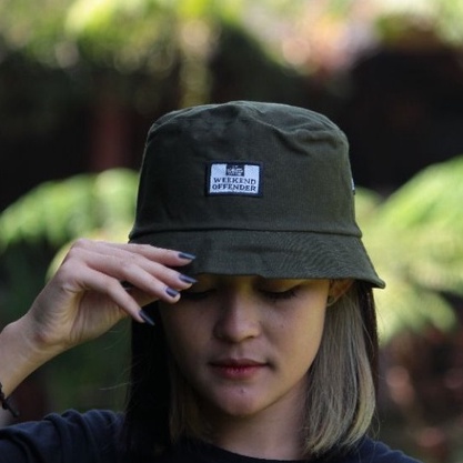 topi bucket dewasa pria wanita topi bucket weekend offender  bordir distro topi bucket wo premium