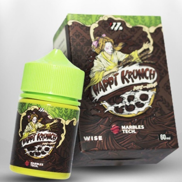 Liquid Happi Krunch Marbles Tech 60ML by Wise Juice x Ariffarisan berpita Cukai