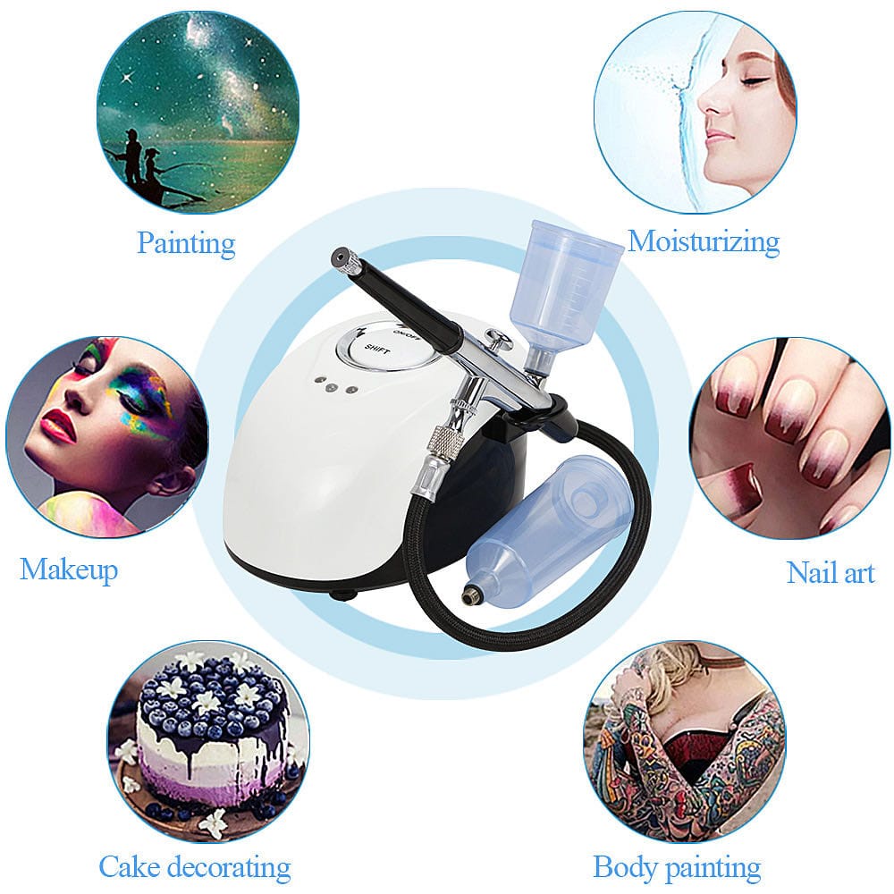 alat kecantikan oxy O2 spray perawatan kecantikan oxygen air brush kit