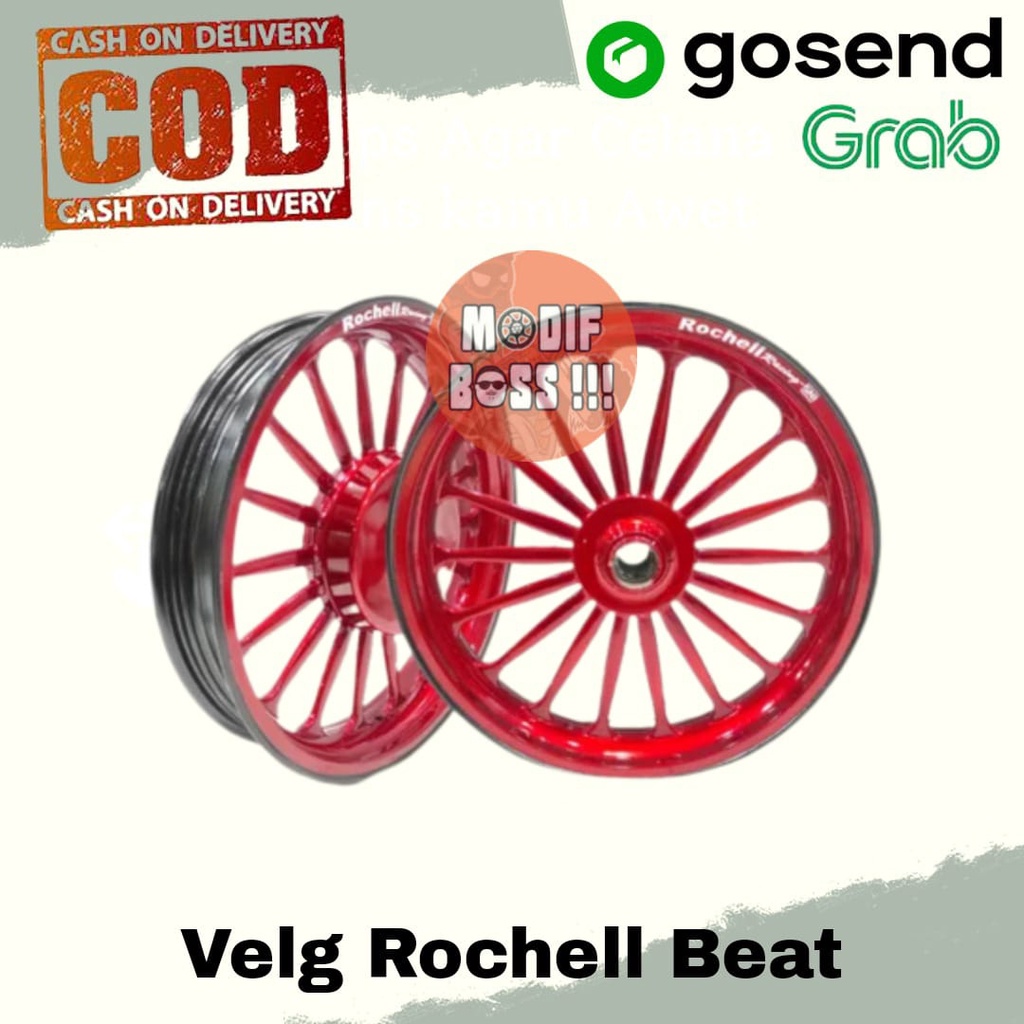 Velg Rochell DYT Series Copy Daytona PNP Beat Fi Esp Scoopy Vario 110
