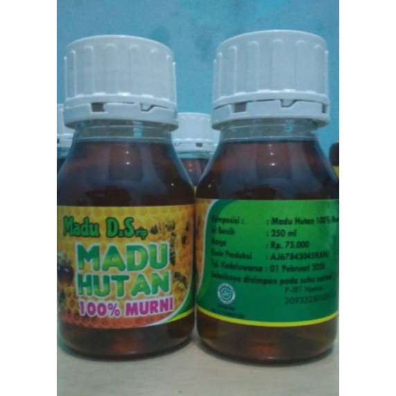 

Madu Hutan DS Madu Hutan Akasia Murni 250ml D.srip