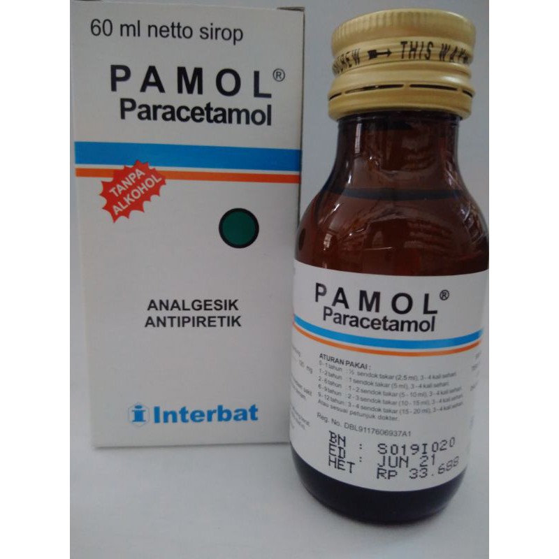 Pamol Paracetamol Sirup