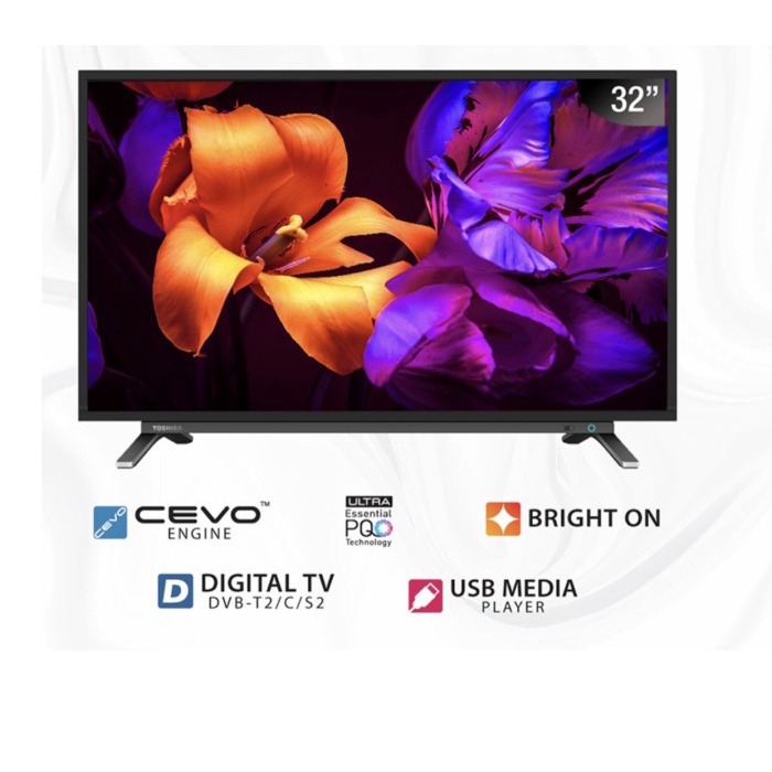 TOSHIBA LED TV 32 Inch - 32L3965