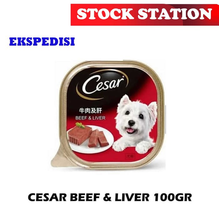 CESAR Beef &amp; Liver 100gr (EKSPEDISI)