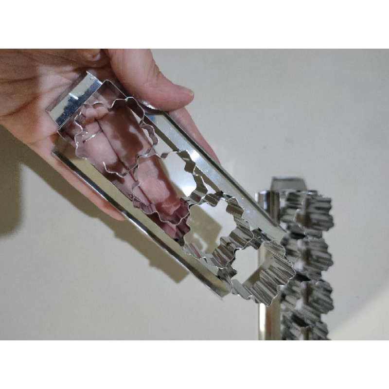 CETAKAN COOKIES CUTTER WAVE - SERIES BUNGA