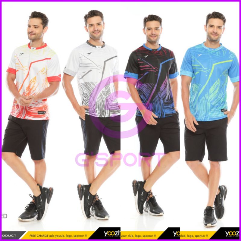 Baju Badminton Dewsa / Anak Original Yoozh BRUSH Kualitas Import