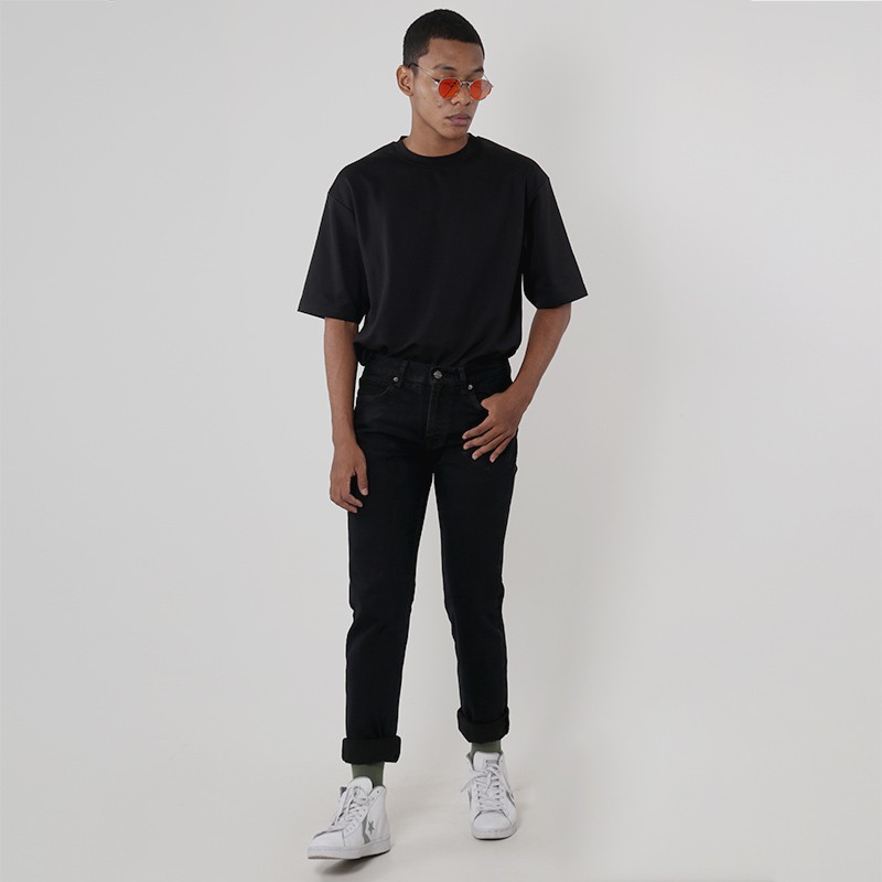 VEGAS BLACK Celana Panjang Jeans Denim Pria - Celana Jeans Bottom Man Long Pants Edwin Jeans-3