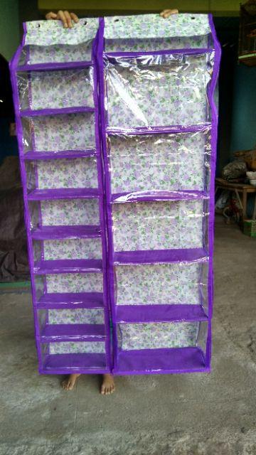 [freeongkir] Rak Jilbab + Rak Tas + Rak Sepatu Gantung 3in1