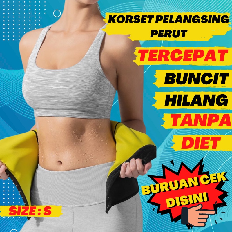 S Korset Kesehatan  Pelangsing Korset Kesehatan  Perut anti buncit Waist Kancing Shaper