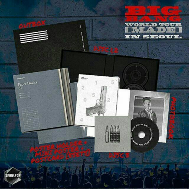 [READY STOCK] 2015 BIGBANG World Tour [MADE] in Seoul DVD