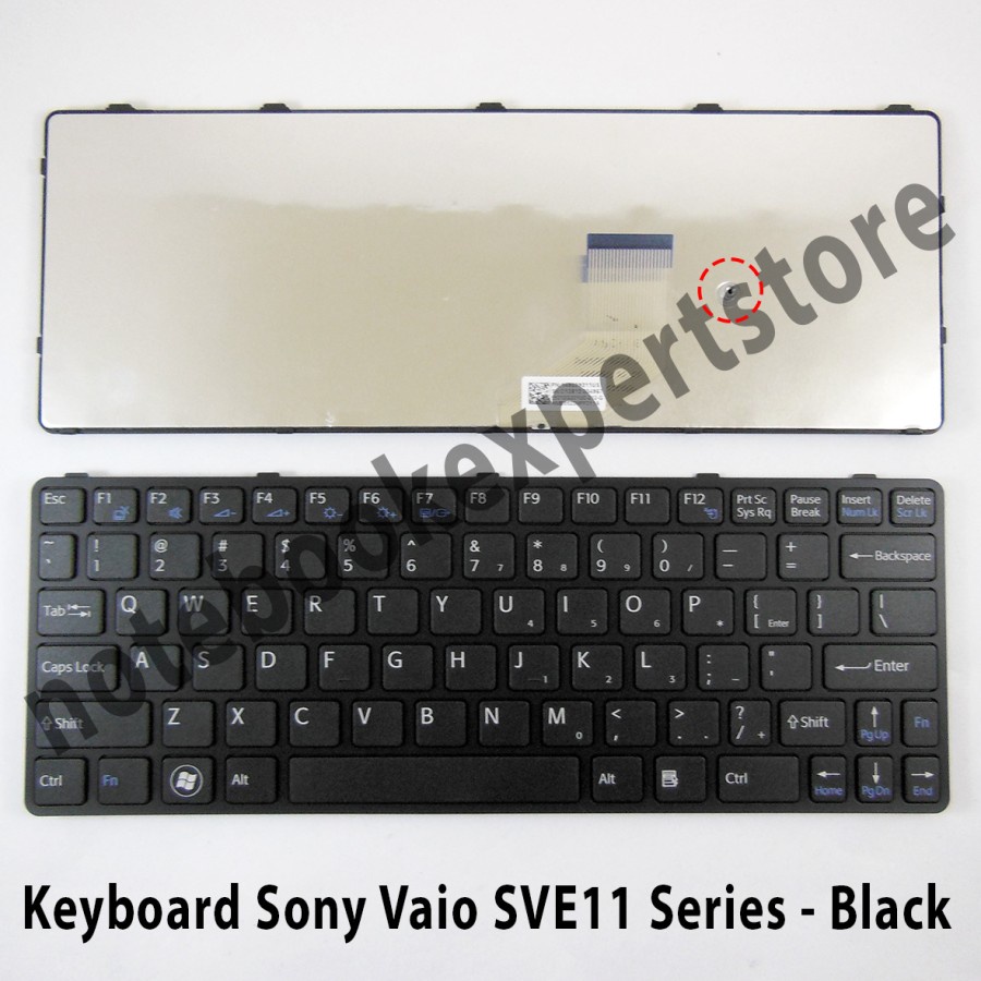 Keyboard Sony Vaio SVE11 Series - Black