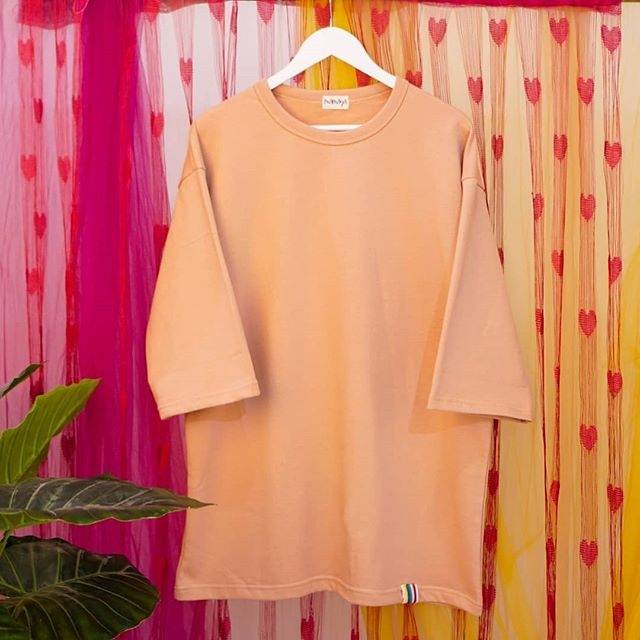 Mamaya Kaos  Wanita  Polos Oversize  Soft Milo Shopee Indonesia