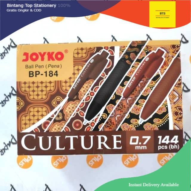 

[BTS] Pulpen / Ballpoint BATIK JOYKO Culture BP184 (12pcs)