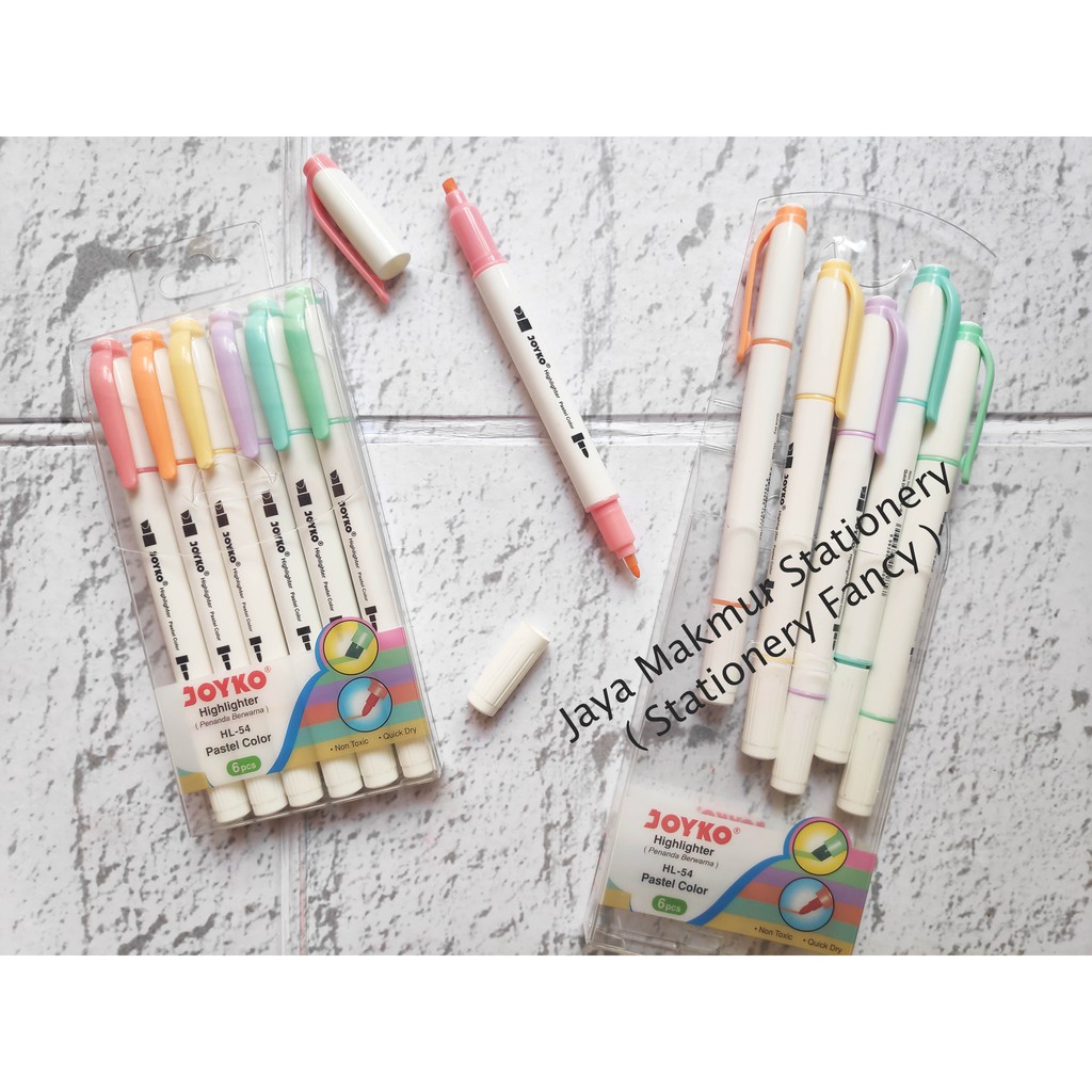 Highlighter Joyko Dual Tip HL-54 (6 warna)