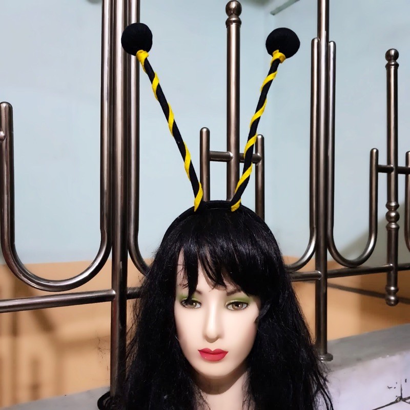 Bando Karakter Antena Lebah Bee Tawon Bando Lebah kostum Bee bando Antena Lebah Serangga Queenbee