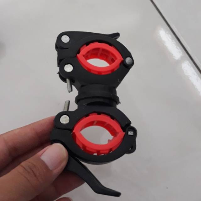 Clamp penjepit senter sepeda