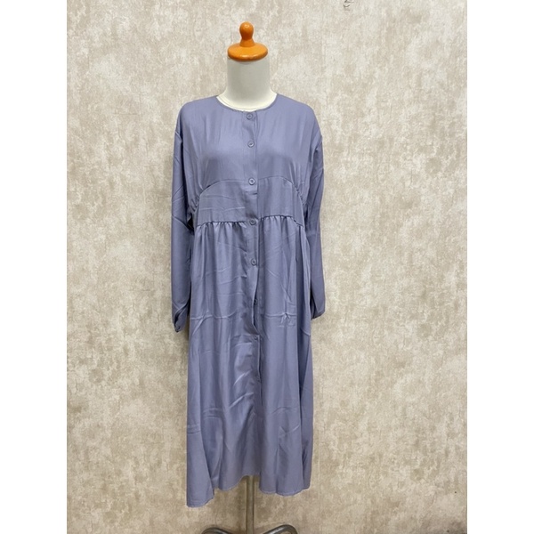 FLASH SALE DITA MIDI DRESS SHAKILA IMPORT LONG TUNIK MUSLIM