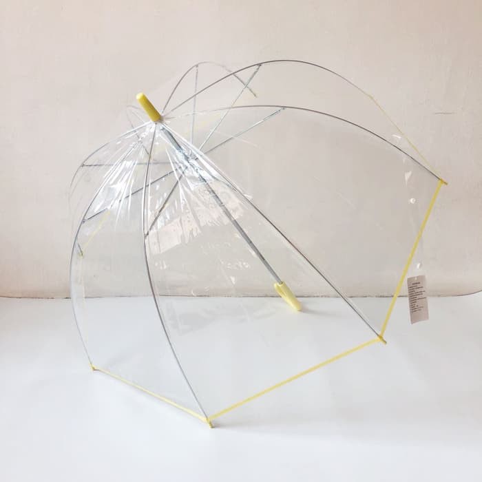 Payung Standard Transparan Mangkok