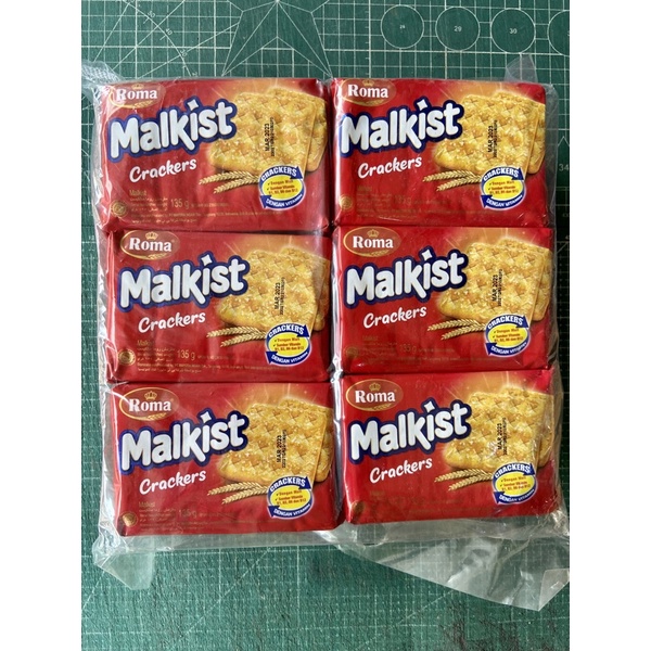 

Malkist ROMA CRACKERS 105 GR / PAK / 6 Pcs