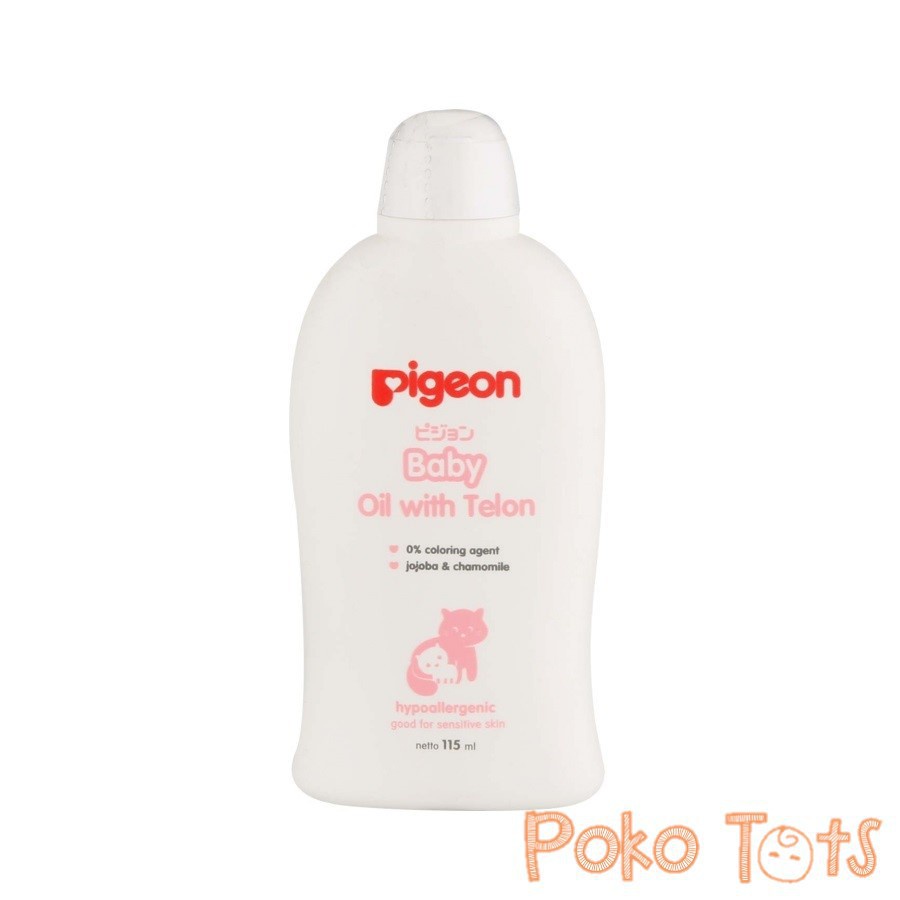 Pigeon Baby Oil with Telon 115ml Minyak Telon Bayi Paraben Free WHS