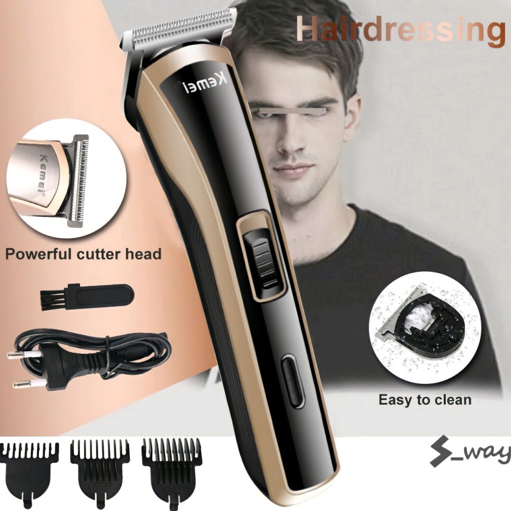 Berkah Oldshop 88 - Kemei Professional Clipper Hair Trimmer KM-418 Alat Cukur Rambut