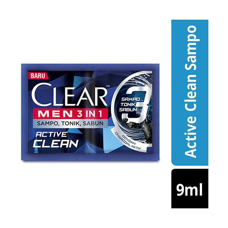 ❤️HEALTH CARE❤️ Clear Men Shampoo Sachet