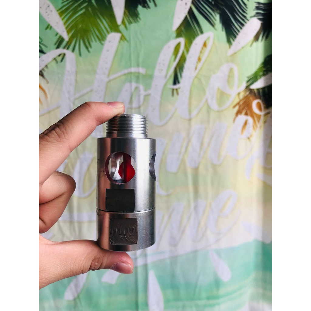 Sign Glass SPBU Pertamini Pom mini