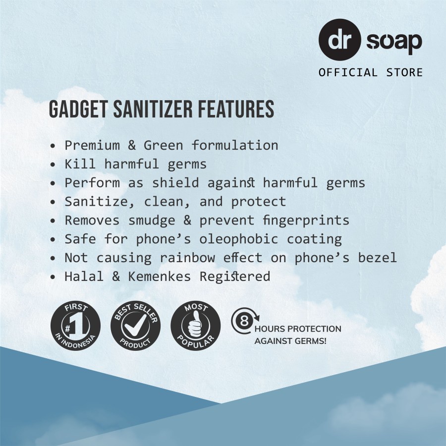 Dr Soap - Gadget Sterilizer 60ml