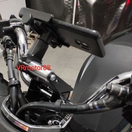 holder GPS bracket docking handphone Honda PCX 160 new 2021 PCX 150 ADV 150