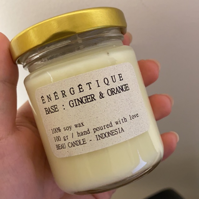

Energetique (soy wax candle 100gr)