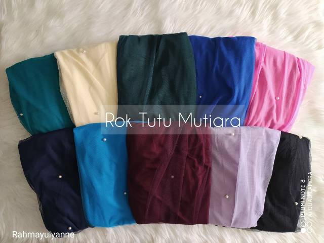 (GROSIR) ROK TUTU MUTIARA REAL PICT/ ROK TUTU BEST SELLER/ ROK TUTU TERMURAH/ROK TUTU REAL PICT 100%