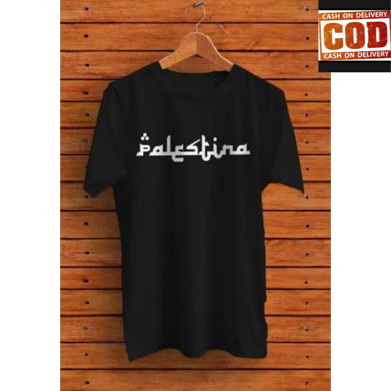 (COD) KAOS Palestina / TSHIRT BAJU PRIA TERLARIS