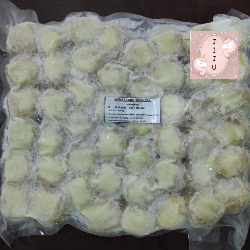 

DIMSUM SKS Siewmay Ayam Topping Keju isi 48pcs