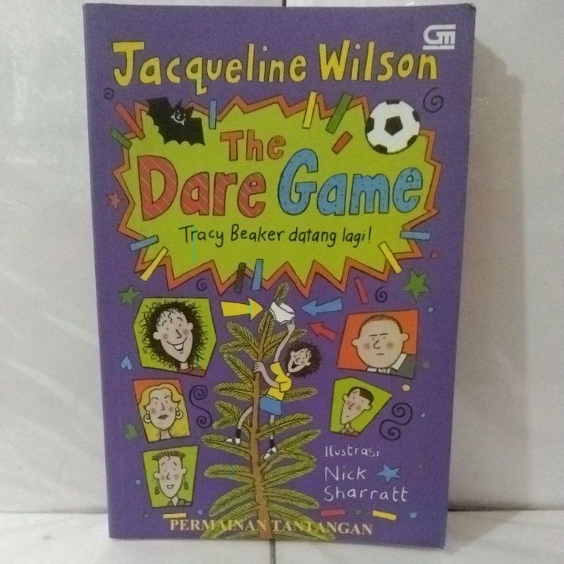 Jacqueline wilson THE DARE GAME buku ORIGINAL