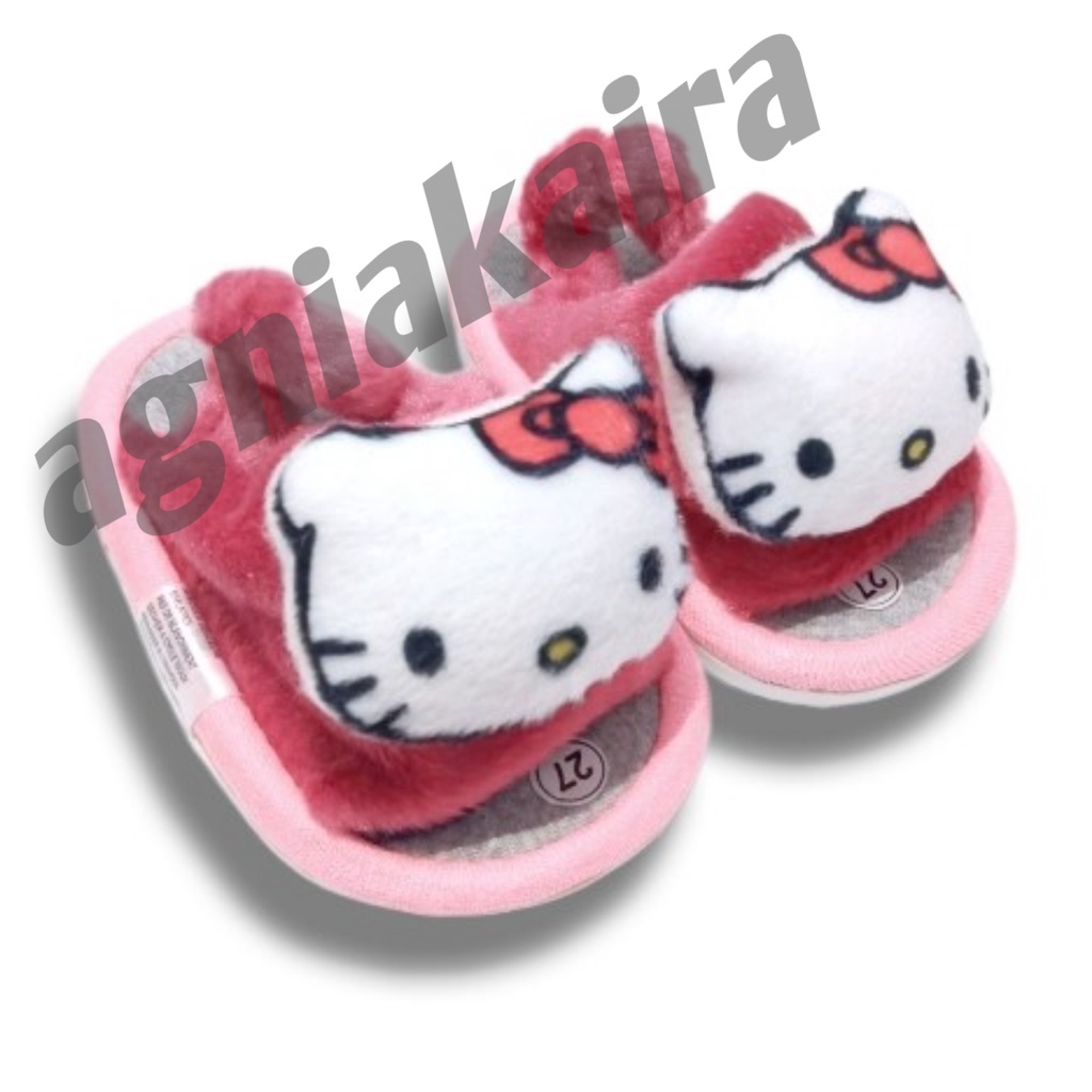 Sandal bayi selop motif cartoon trendy