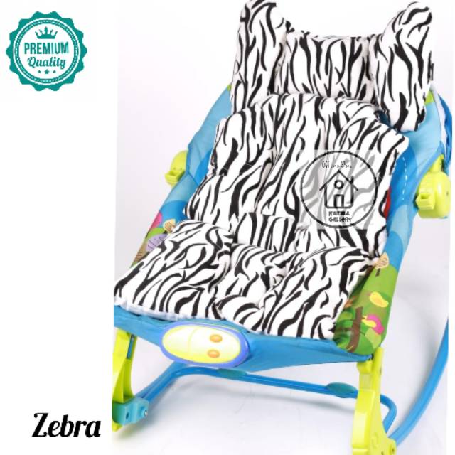 ALAS STROLLER UNIVERSAL STROLLER/ALAS CAR SEAT/ALAS BOUNCER BÀBY MOTIF ZEBRA