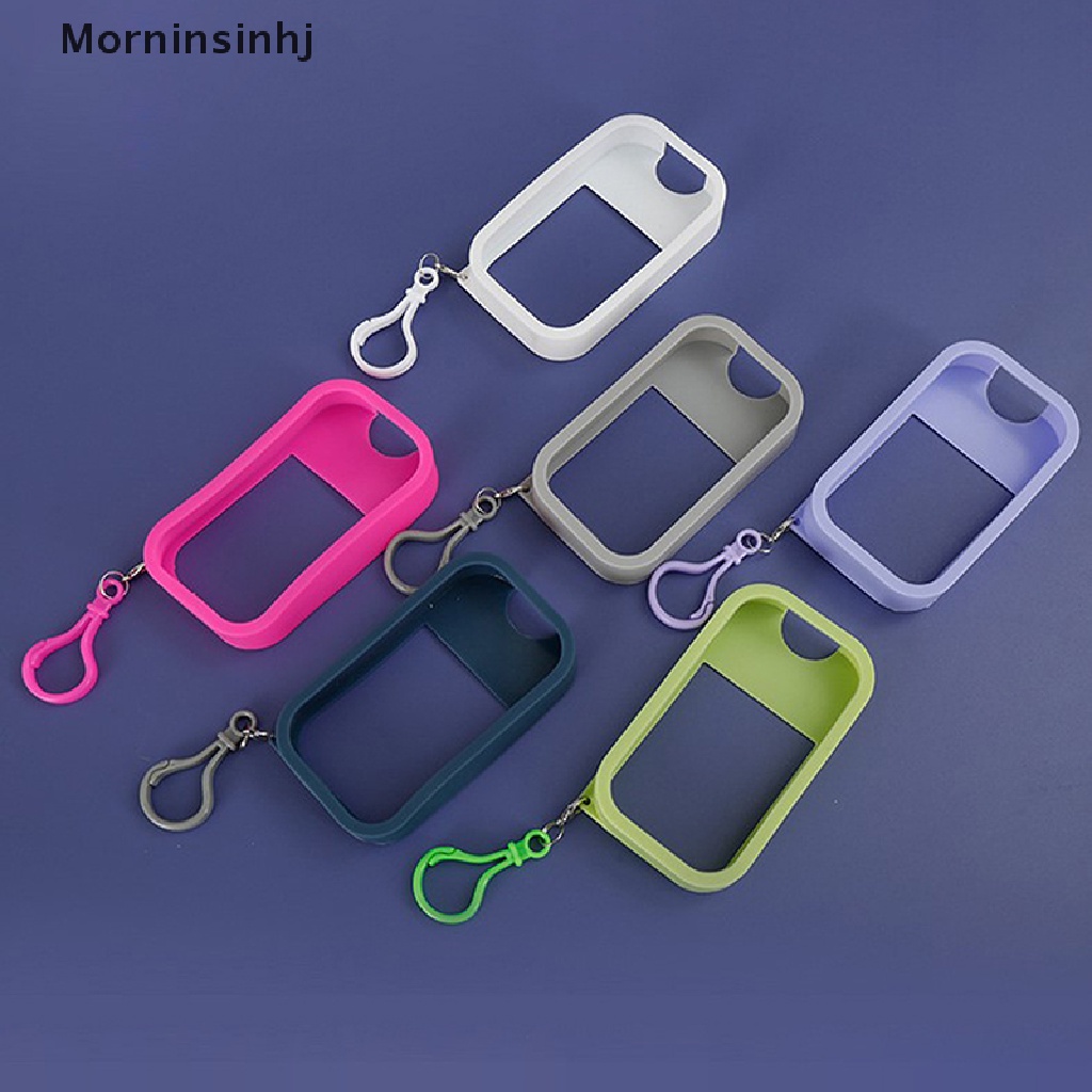 Mornin Card Spray Bottle With Silicone Sleeve Botol Terpisah Reusable Hand Sanitizer id