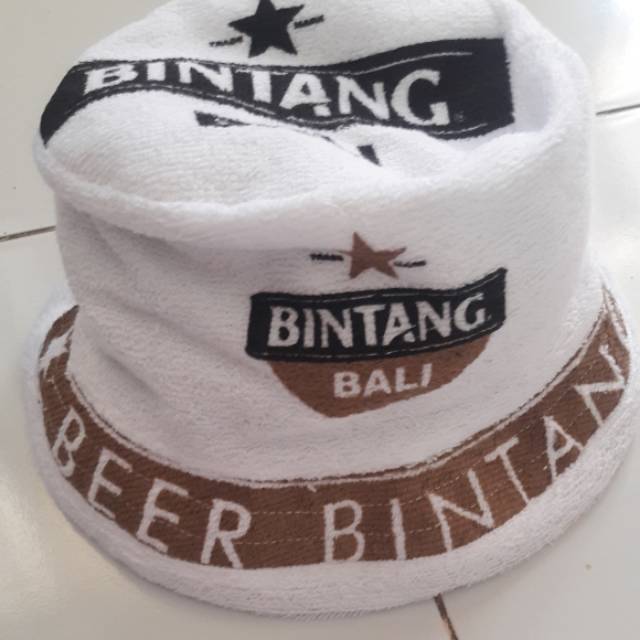 topi handuk beer bintang dewasa