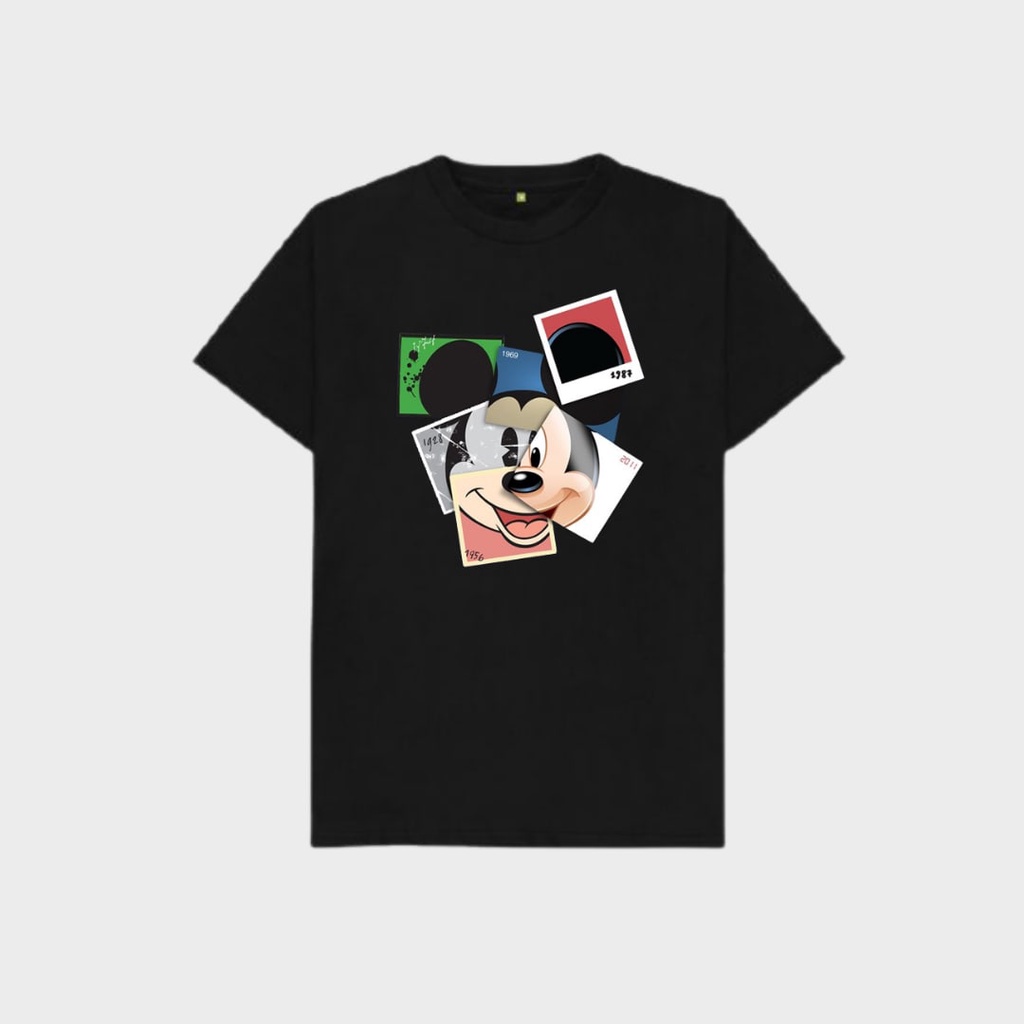 Clothing May - Kaos  Mickeymouse Kaos Koas Dewasa Anak Karater Distro Kekinin T Shirt Tshirt T-Shirt Premium Murah Unisex Wanita Perempuan Pria Laki-Laki Cowok Cewek Bahan Cotton Combed 30S Katun Kombed Sablon Dtf Murah Premium Oversize Kaus Oblong