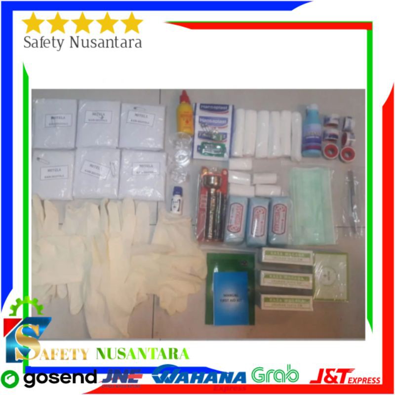 Jual Isi Kotak Obat P3K Type C Untuk 100 Orang | Shopee Indonesia