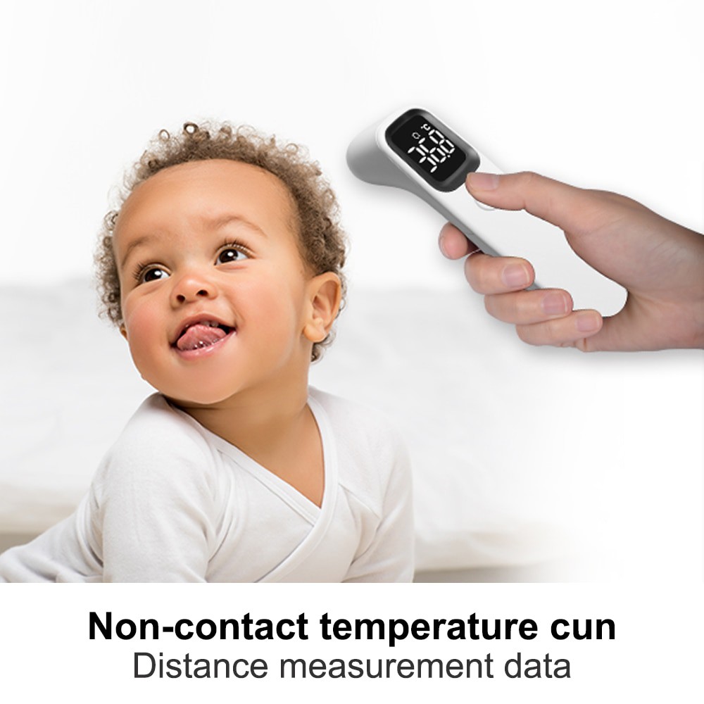 Termometer Suhu Tubuh Digital Infrared Non Contact LED