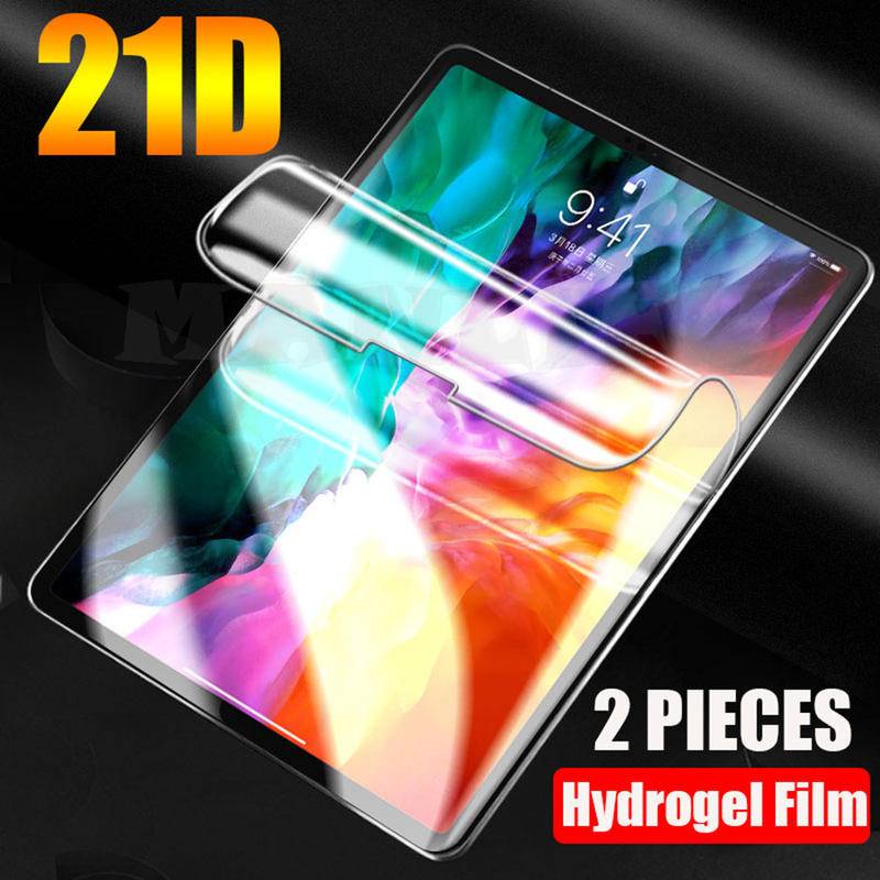 21D Hydrogel Film Matte for iPad 9.7 Air 2 3 4 10.5 10.9 2020 2021 Pro 11 12.9 10.2 7th 8th 9th  Full TPU Screen Protector Blueray For Ipad Mini 6 5 4 3 1 2020 2021