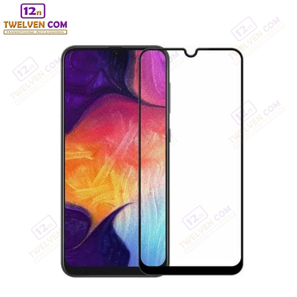 [FLASH SALE] zenBlade 5D Full Cover Tempered Glass Samsung Galaxy M30s - Hitam