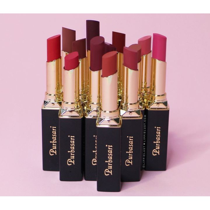 ✿ MADAME ✿ PURBASARI LIPSTICK COLOR MATTE / LIPSTICK PURBASARI