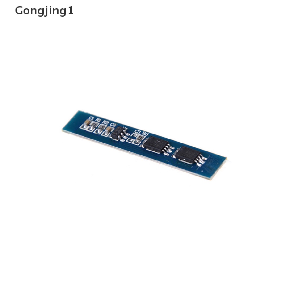 Gongjing1 2PCS Papan PCB Pelindung Baterai Li-ion 18650 Lithium Lipo 2S 3A 7.4 8.4V