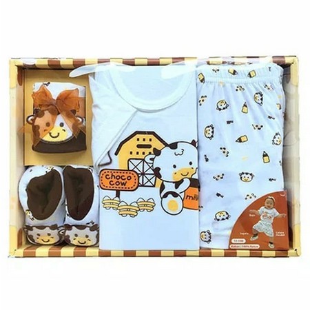 BABY SET GIFT KIDDY SET COKLAT | Kiddy Baby Set | PAKET PERLENGKAPAN BAYI TERLENGKAP