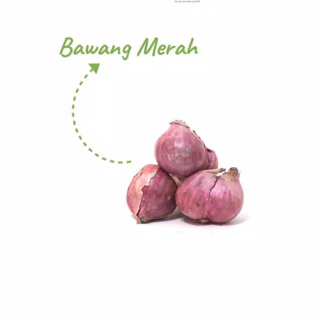 Bawang Merah Ukuran Sedang Berat 500 gram