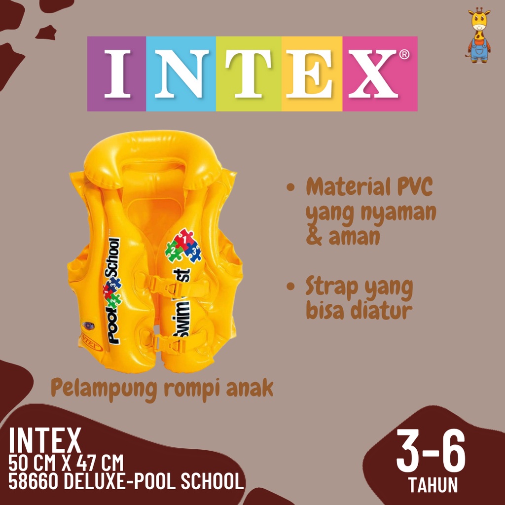 Intex 58660 Deluxe Swim - Pelampung