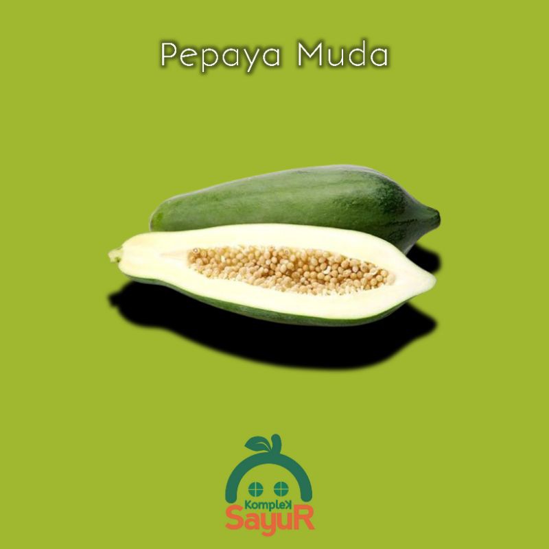 

Pepaya / Paya Muda Segar Untuk Sayur Lodeh / Asem