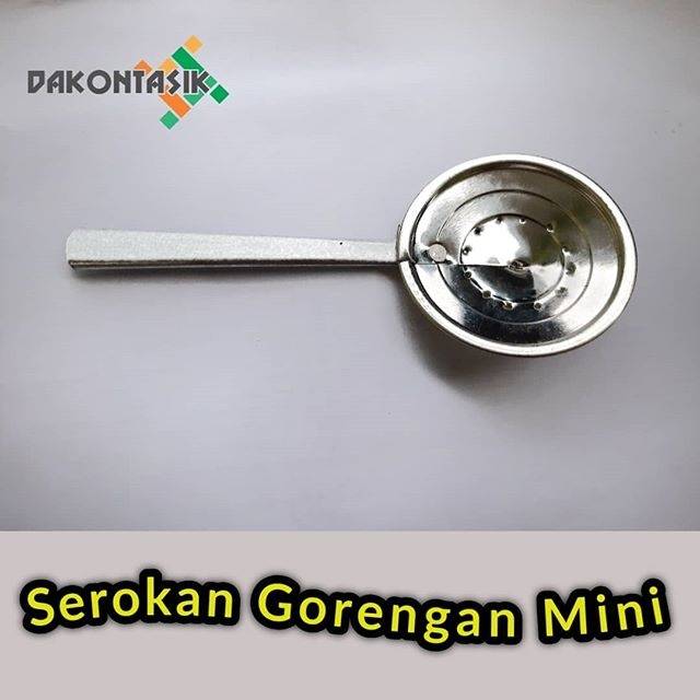 Serokan Mini /serokan minyak/ saringan minyak